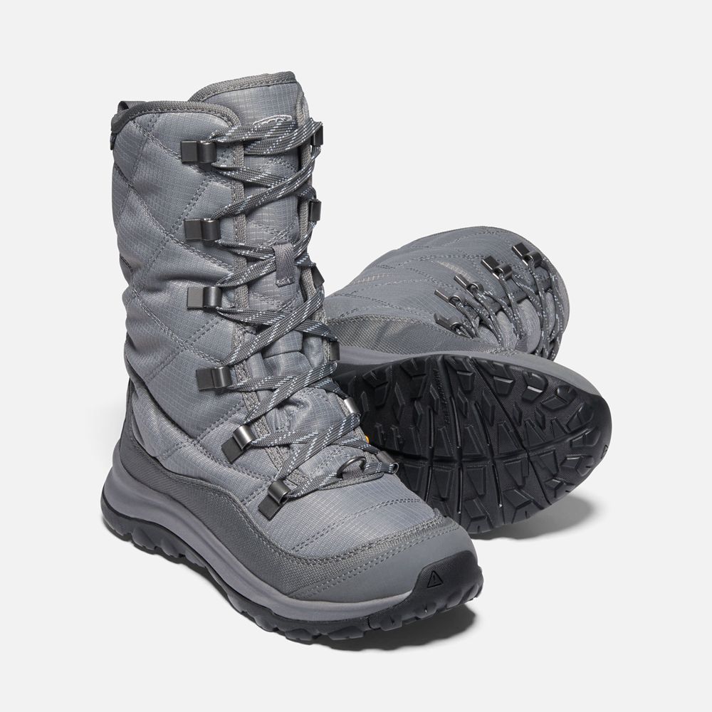 Keen Vinterkängor Dam Grå - Terradora Ii Lace Up Waterproof - 130894XDH